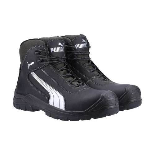 Puma Safety Cascades Mid S3 Safety Boot Black - 6