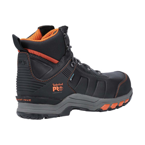 Timberland Pro Hypercharge Composite Safety Toe Work Boot Black/Orange - 6