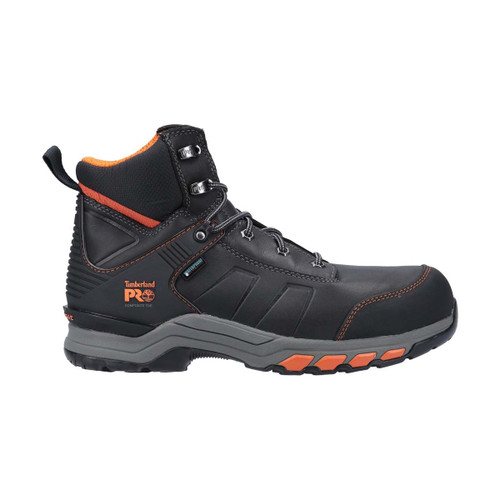 Timberland Pro Hypercharge Composite Safety Toe Work Boot Black/Orange - 6
