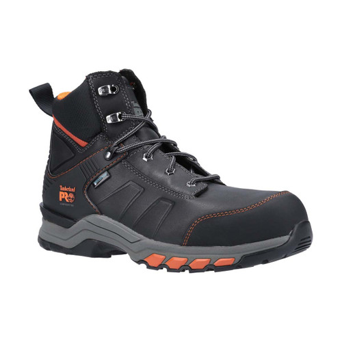 Timberland Pro Hypercharge Composite Safety Toe Work Boot Black/Orange - 11