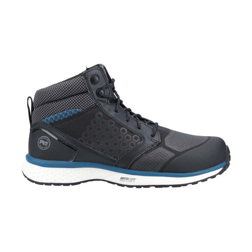 Timberland Pro Reaxion Mid Composite Safety Boot Black/Blue - 8
