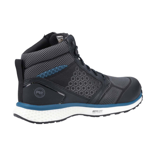 Timberland Pro Reaxion Mid Composite Safety Boot Black/Blue - 10