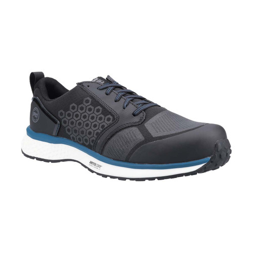Timberland Pro Reaxion Composite Safety Trainer Black/Blue - 9