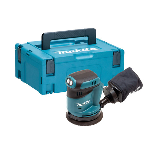 Makita DBO180ZJ 18V LXT 125mm Random Orbit Sander in Makpac Case (Body Only)