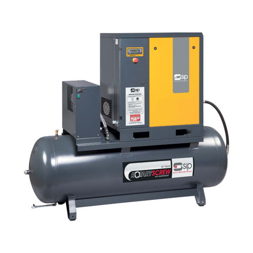 SIP 06430A RS11-08-500BD/RD 500ltr Rotary Screw Compressor with Dryer
