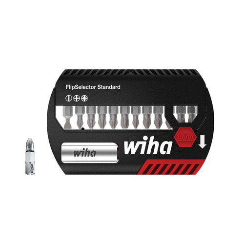 Wiha 39049 FlipSelector Bit Set, 13 Piece