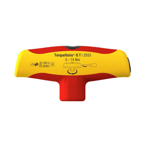 Wiha 43177 TorqueVario®-S T electric T-handle Screwdriver 5-14Nm