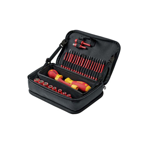 Wiha 43465 slimVario® electric Tool Set, 32 Piece (inc. Case)