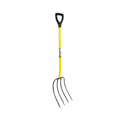 JCB JCBMF12 Professional Manure Fork 4 Prong D Handle