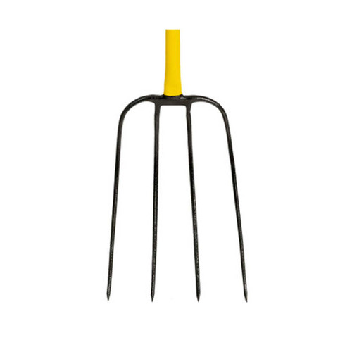 JCB JCBMF11 Professional Manure Fork 4 Prong T Handle