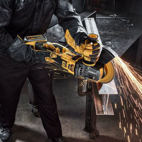 DeWalt DCG460X2 54V XR FlexVolt 230mm Angle Grinder with 2x 9.0Ah Batteries