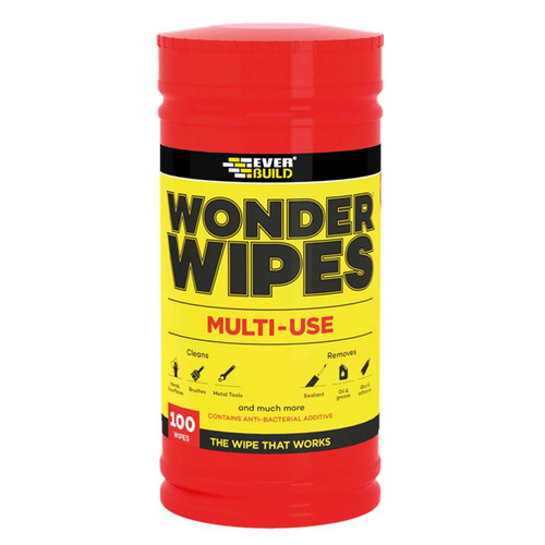 Everbuild WIPE80 Multi Use Wonder Wipes (24 Tubs of 100)