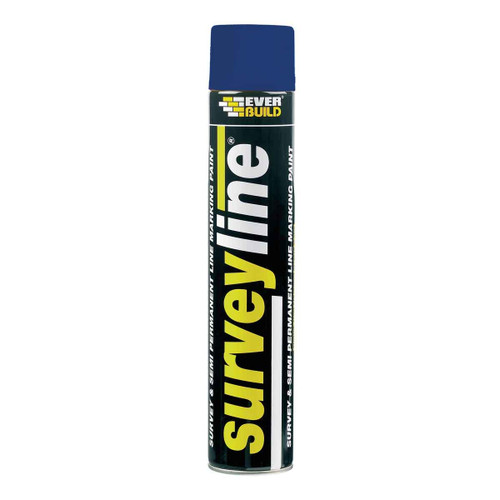 Everbuild SURVEYBL Surveyline Marker Spray Blue 700ml 