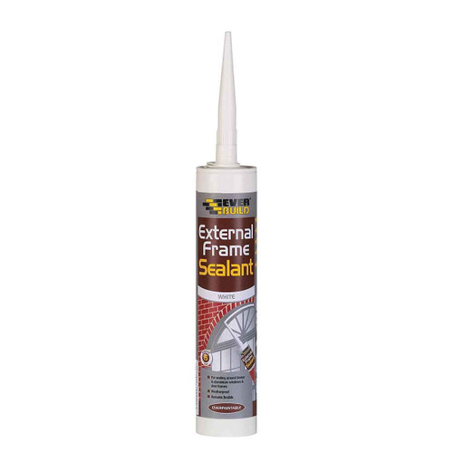 Everbuild EXTGY External Frame Acrylic Sealant 290ml Grey (Pack of 6)