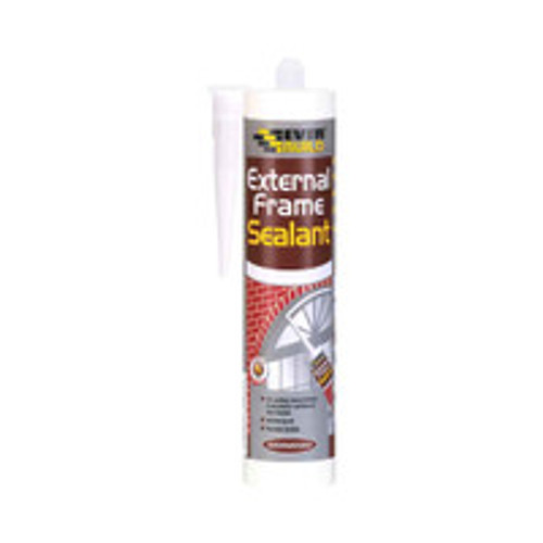 Everbuild EXTGY External Frame Acrylic Sealant 290ml Grey (Pack of 12)