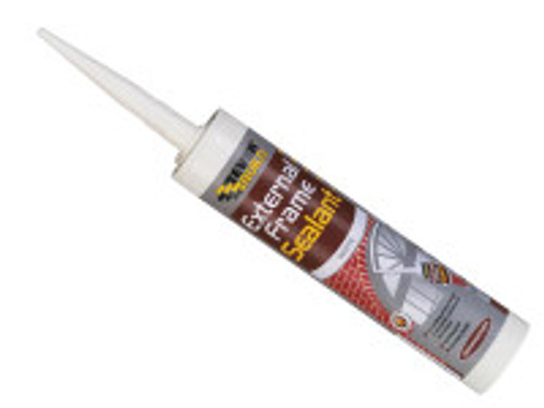 Everbuild EXTWH External Frame Sealant White 290ml (6 Pack)