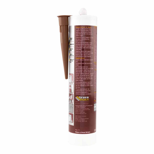 Everbuild EXTBN External Frame Sealant 290ml Brown (25 Pack)