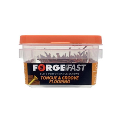 ForgeFast 3.5 x 45mm Elite Flooring Tongue Groove Screw Torx Countersunk Elementech FFTF3545YT