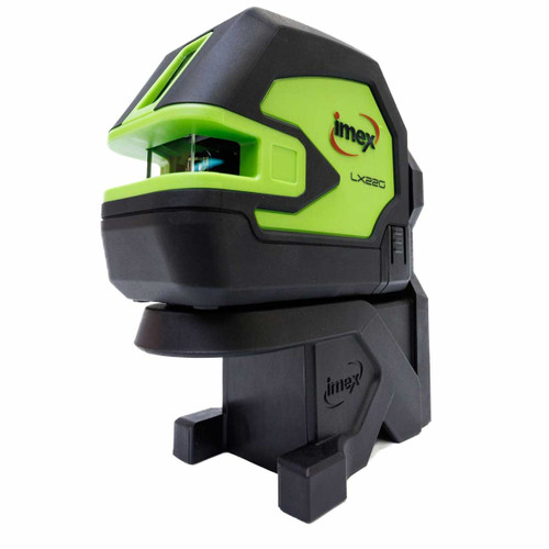 Imex LX22G Series II Cross Line Green Beam Laser Level with Case