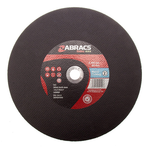 Abracs Proflex  Flat Metal Discs 350mm X 2.8mm X 25mm