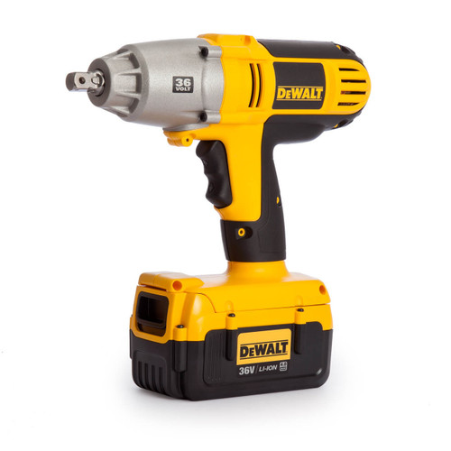 DeWalt DC800M2 Cordless High Torque Impact Wrench 36 Volt 2 x 4.0Ah Li-Ion from Toolden