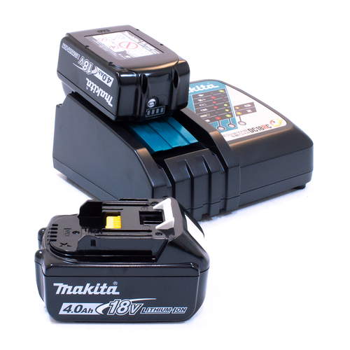 Makita M42 18V 4 Piece Kit with 2x 4.0Ah Batteries