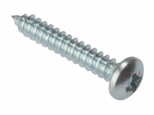 Self Tapping 1/2" x  6 Pan head zinc Plated Screws