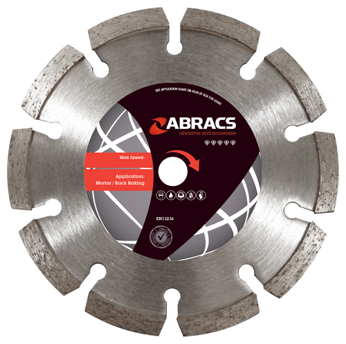 Abracs ABDBTPH115 Mortar Raking Diamond Blade 115mm