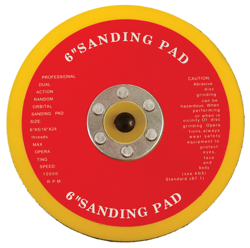 Abracs PSA Backing Pads 150mm x 5/16 UNF Thread