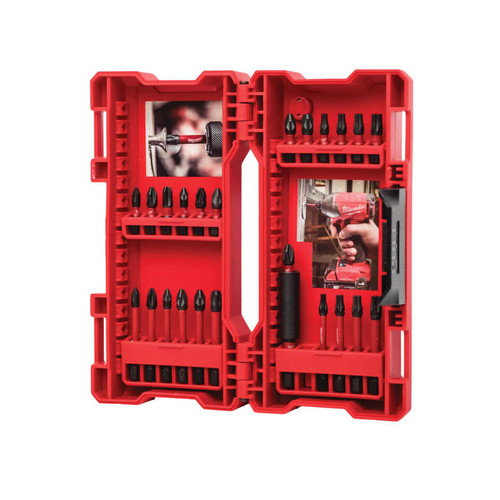 Milwaukee GEN II Shockwave 24 Piece Impact Bit Set| Toolden