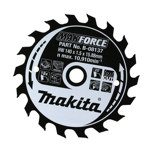 Makita B-08523 235mm x 30mm 40T Makforce