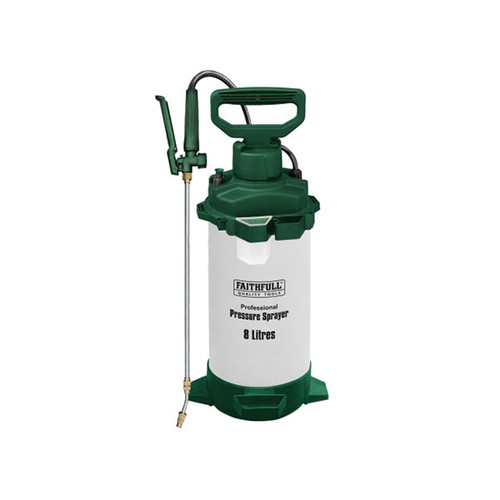 Faithfull Professional Sprayer with Viton® Seals 8L (FAISPRAY8HD)| Toolden