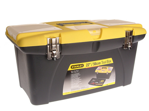 Stanley STA192908 Jumbo Toolbox & Tray 55cm (22in) | Toolden