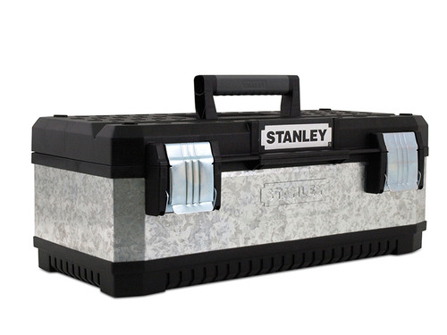 Stanley STA195618 Galvanised Metal Toolbox 50cm (20in) | Toolden