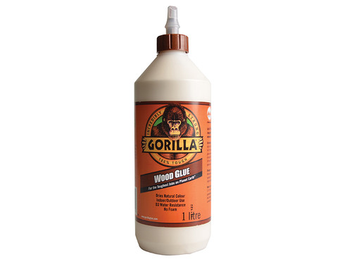 Gorilla Glue GRGGWG1L Gorilla PVA Wood Glue 1 Litre | Toolden