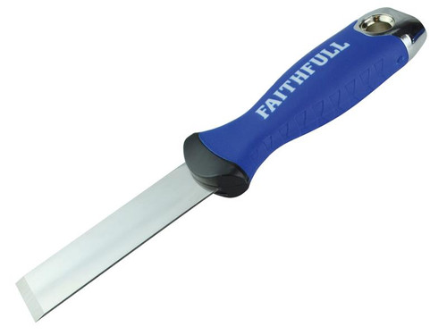 Faithfull FAISGSK25ME Soft Grip Stripping Knife 25mm | Toolden