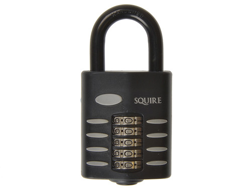 Henry Squire HSQCP60 CP60 Combination Padlock 5-Wheel 60mm | Toolden