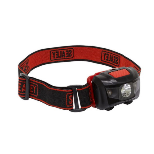 Sealey HT03LED Head Torch 3 LED 3 x AAA Cell