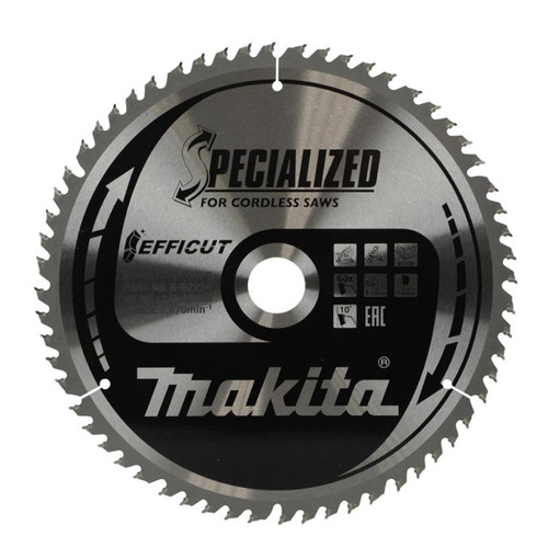 Makita B-67234 260x30mm 60T Efficut TCT Saw Blade | Toolden