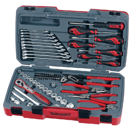 Teng T3867 Socket Tool Set 3/8 inch Drive 67 Pieces