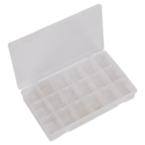 Sealey ABBOXLAR Assortment Box with 12 Removable Dividers Sealey ABBOXLAR Assortment Box with 12 Removable Dividers