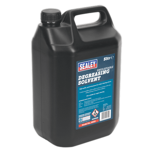 Sealey AK05 Degreasing Solvent Emulsifiable 5ltr