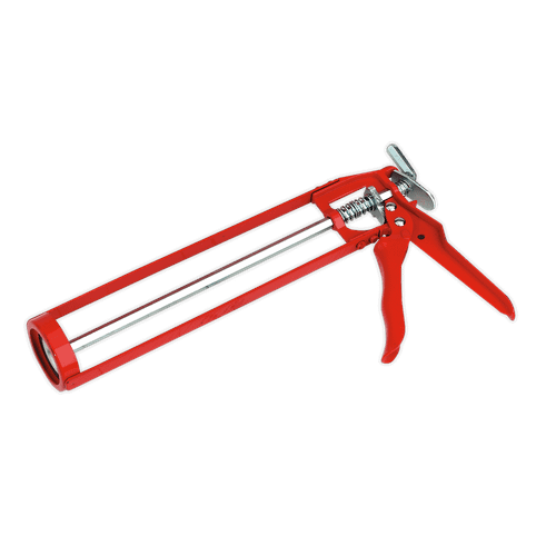 Sealey AK39 Caulking Gun Skeleton Type Manual 330mm