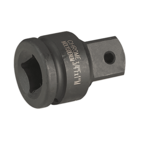 Sealey AK5404 Impact Adaptor 3/4"Sq Drive Female - 1"Sq Drive Male