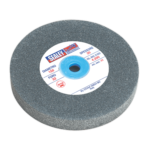 Sealey BG150/15 Grinding Stone 150 x 20mm 32(13)mm Bore A60P Fine