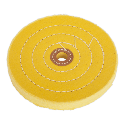 Sealey BG150BWC Buffing Wheel 150 x 13mm 13mm Bore Coarse