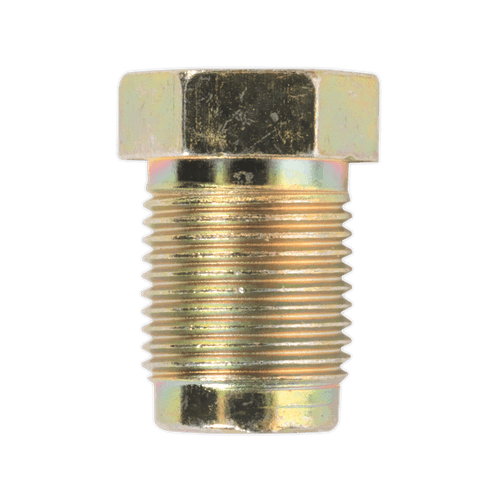 Sealey BN121 Brake Pipe Nut M12 x 1mm Male 1/4" Pipe DIN Form Pack of 10