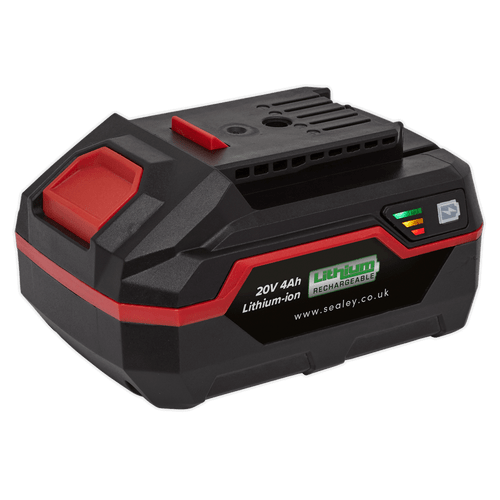 Sealey CP20VBP4 Power Tool Battery 20V 4Ah Lithium-ion for CP20V Series