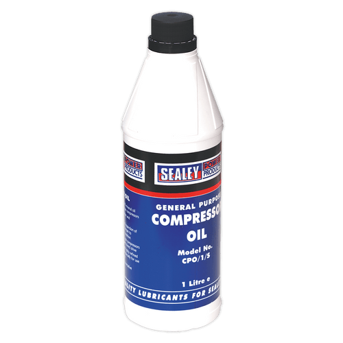 Sealey CPO1S Compressor Oil 1ltr