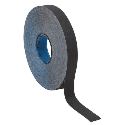 Sealey ER252580 Emery Roll Blue Twill 25mm x 25m 80Grit Sealey ER252580 Emery Roll Blue Twill 25mm x 25m 80Grit
